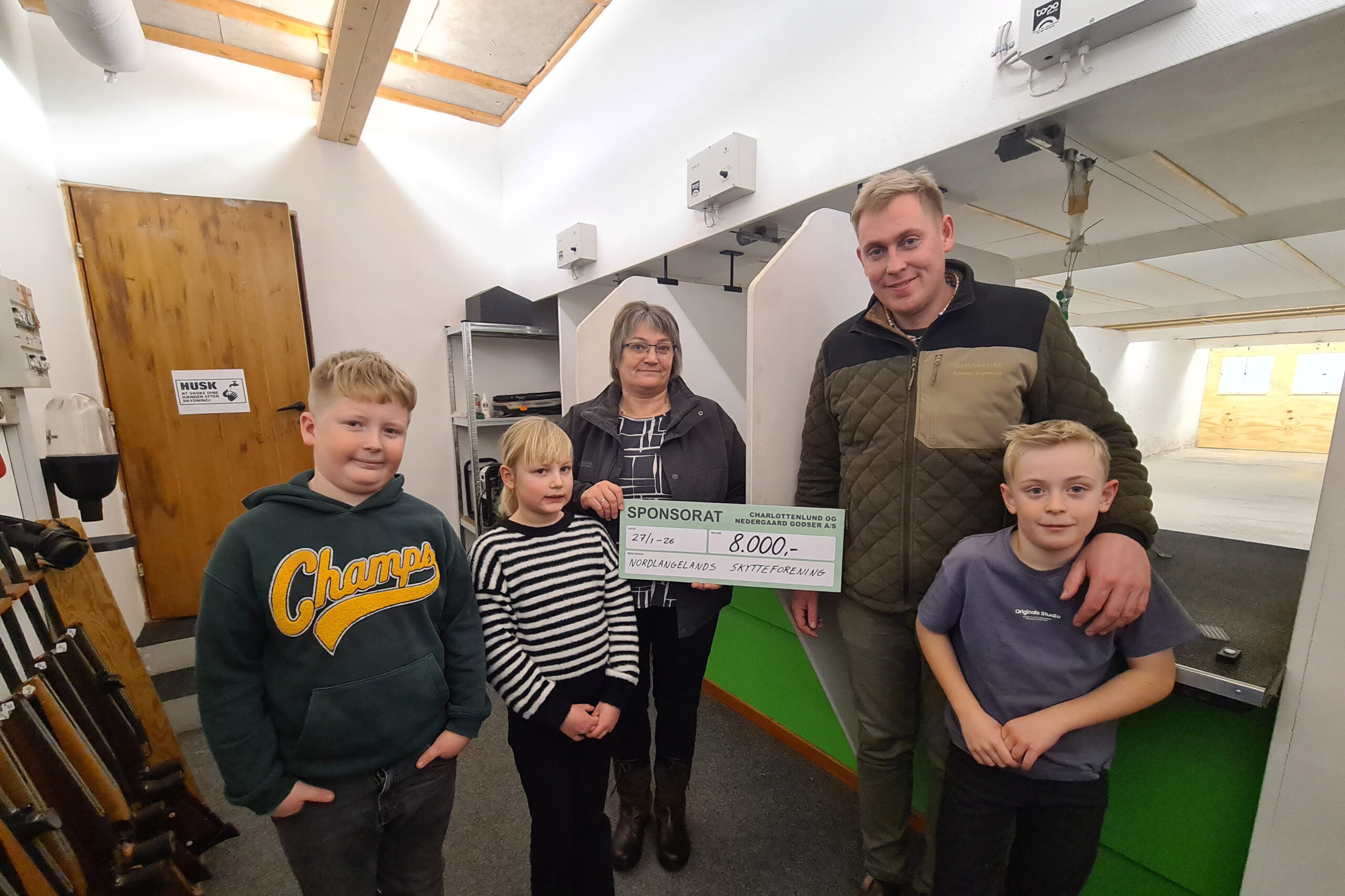 Tak for sponsorat fra Charlottenlund og Nedergaard Godser A/S